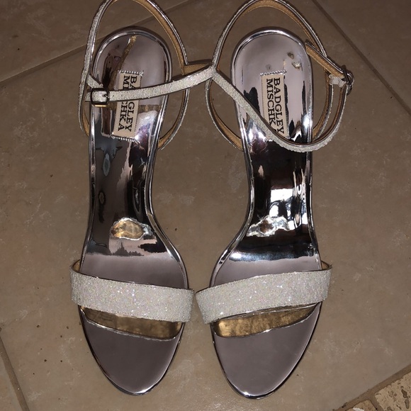 Badgley Mischka Collection Olympia Embellished Sandal SZ 11 - Picture 4 of 6